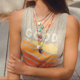 Liberty Evil Eye Pendant Necklace