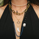 Eva Gold Link Necklace - OIYA