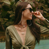 Petra Shell Sunglasses Chain