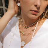 Erica Clear Link Necklace - OIYA