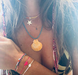 Ocean Seashell Beaded Necklace