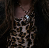 Tori Shell Gold Link Necklace