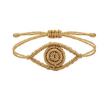 Yara Gold Evil Eye Bracelet - OIYA