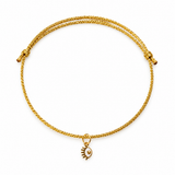 Kids Gold Eye Charm Bracelet