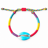 Blue Candy Shell Bracelet - OIYA