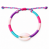 Pink Candy Shell Bracelet - OIYA