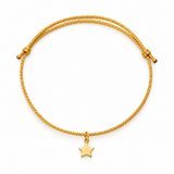 Gold Star Charm Bracelet - OIYA