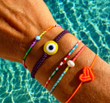 Keili Ceramic Evil Eye Bracelet - OIYA