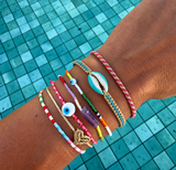 Ocean Cowrie Shell Bracelet - OIYA