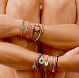 Rainbow Miyuki Eye Bracelet - OIYA