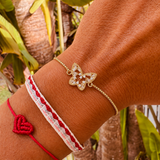 Studded Butterfly Bracelet