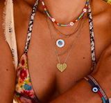 Jada Metallic Scapular Necklace