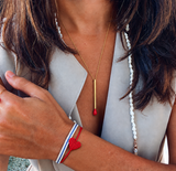 Matches Gold Necklace
