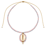Beaded Shell Necklace