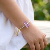 Kids Grape Gummy Bear Bracelet