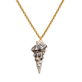 Kia Lighting Whelk Shell Chain Necklace
