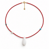 Azealia Pearl & Coral Necklace