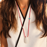Azealia Pearl & Coral Necklace