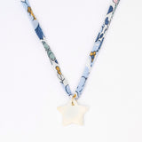 Liberty Mother of Pearl Charm Necklace - OIYA