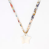 Liberty Mother of Pearl Charm Necklace - OIYA