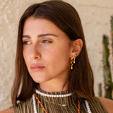 Rhode Mother of Pearl Eye Necklace