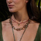 Eva Gold Link Necklace - OIYA