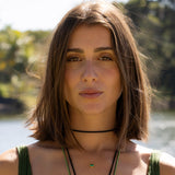 Malaysia Green Eye Necklace - OIYA
