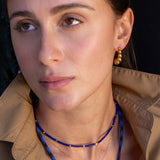 Haley Gold Bead Earrings - OIYA