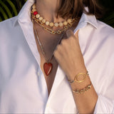 Liberty Mega Eye Charm Bracelet - OIYA