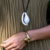 Claudia Teardrop Open Cuff Bracelet - OIYA