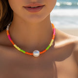 Nia Raw Pearl Choker - OIYA