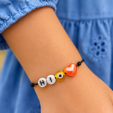 Kids Hi Letter Friendship Bracelet