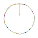 Kids Jane Heart Beaded Necklace