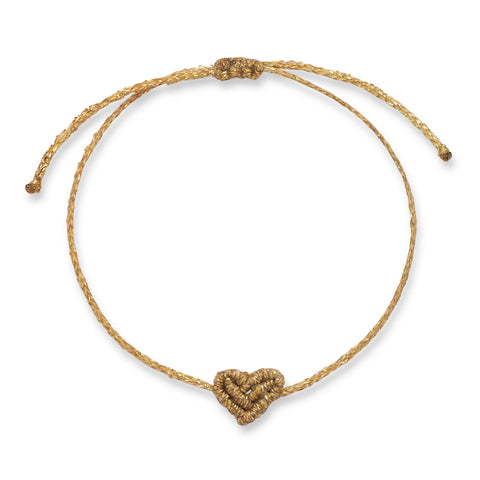 Mini Metallic Heart Bracelet