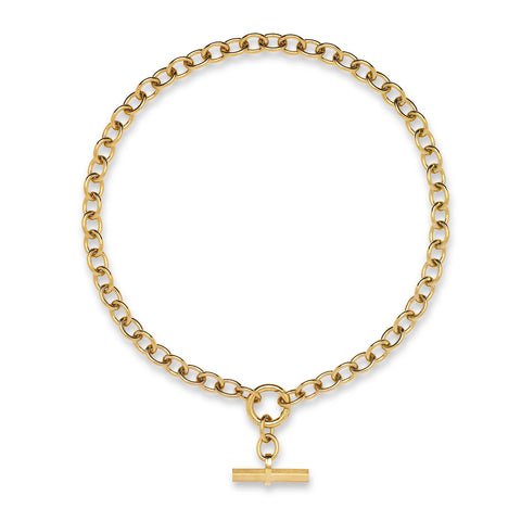 Shannon Gold Link Necklace