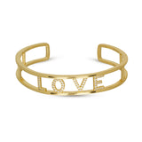 Dazzling Love Bangle