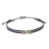 Rainbow Love Friendship Bracelet