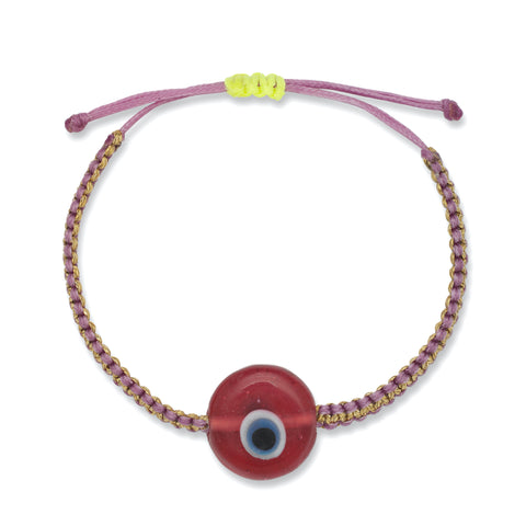 Mini Mandy Glass Evil Eye Bracelet