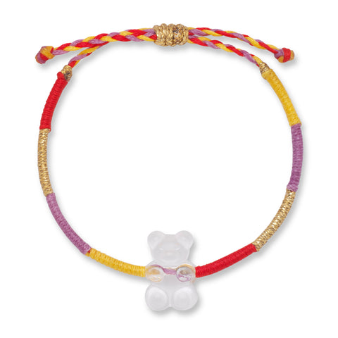 Kids Clear Gummy Bear Carnival Bracelet