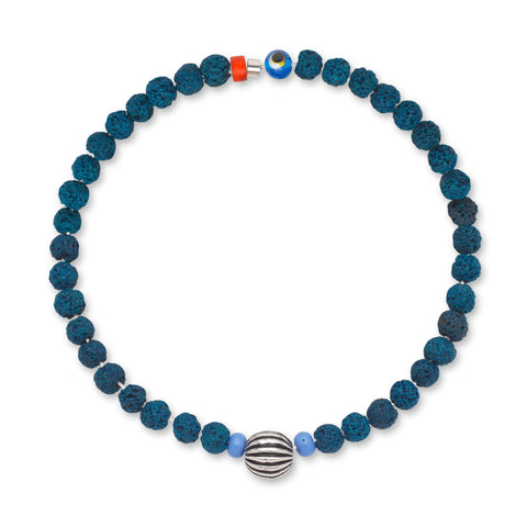 Louie Lava Beaded Bracelet