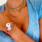 Pink Candy Shell Bracelet - OIYA