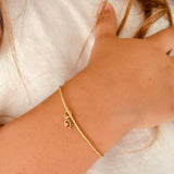 Kids Gold Eye Charm Bracelet - OIYA
