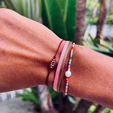 Clare Sterling Silver Evil Eye Bracelet