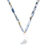 Liberty Mother of Pearl Charm Necklace - OIYA