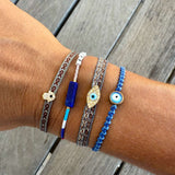 Sparkle Hand of Fatima Friendship Bracelet - OIYA
