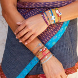 Leah Evil Eye Braided Bracelet - OIYA