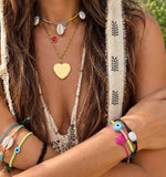 Mary Jane Heart Bracelet