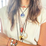 Red Sterling Silver Evil Eye Bracelet - OIYA