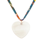 Liberty Mother of Pearl Charm Necklace - OIYA