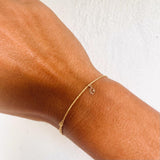 Gold Eye Charm Bracelet - OIYA